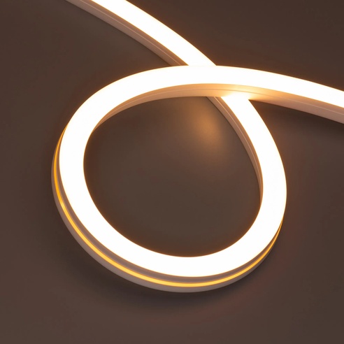 Лента светодиодная герметичная MOONLIGHT-SIDE-X280-16x16mm 24V Warm2300(10 W/m, IP67, 15m, wire x1) (Arlight, Вывод боковой, 5 лет)