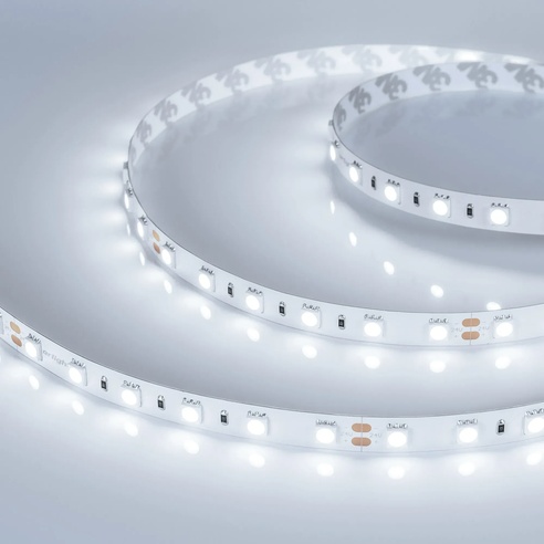 Лента светодиодная RT-B60-10mm 24V Cool 8K (14.4 W/m, IP20, 5060, 5m) (Arlight, 14.4 Вт/м, IP20)