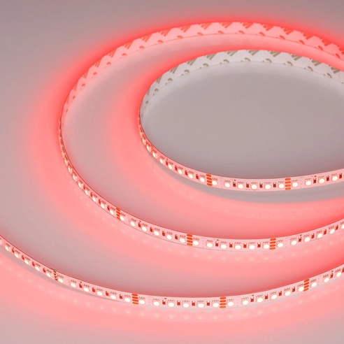 Лента светодиодная RT-G240-12mm 24V RGB (18 W/m, IP20, 3838, 5m) (Arlight, Открытый)