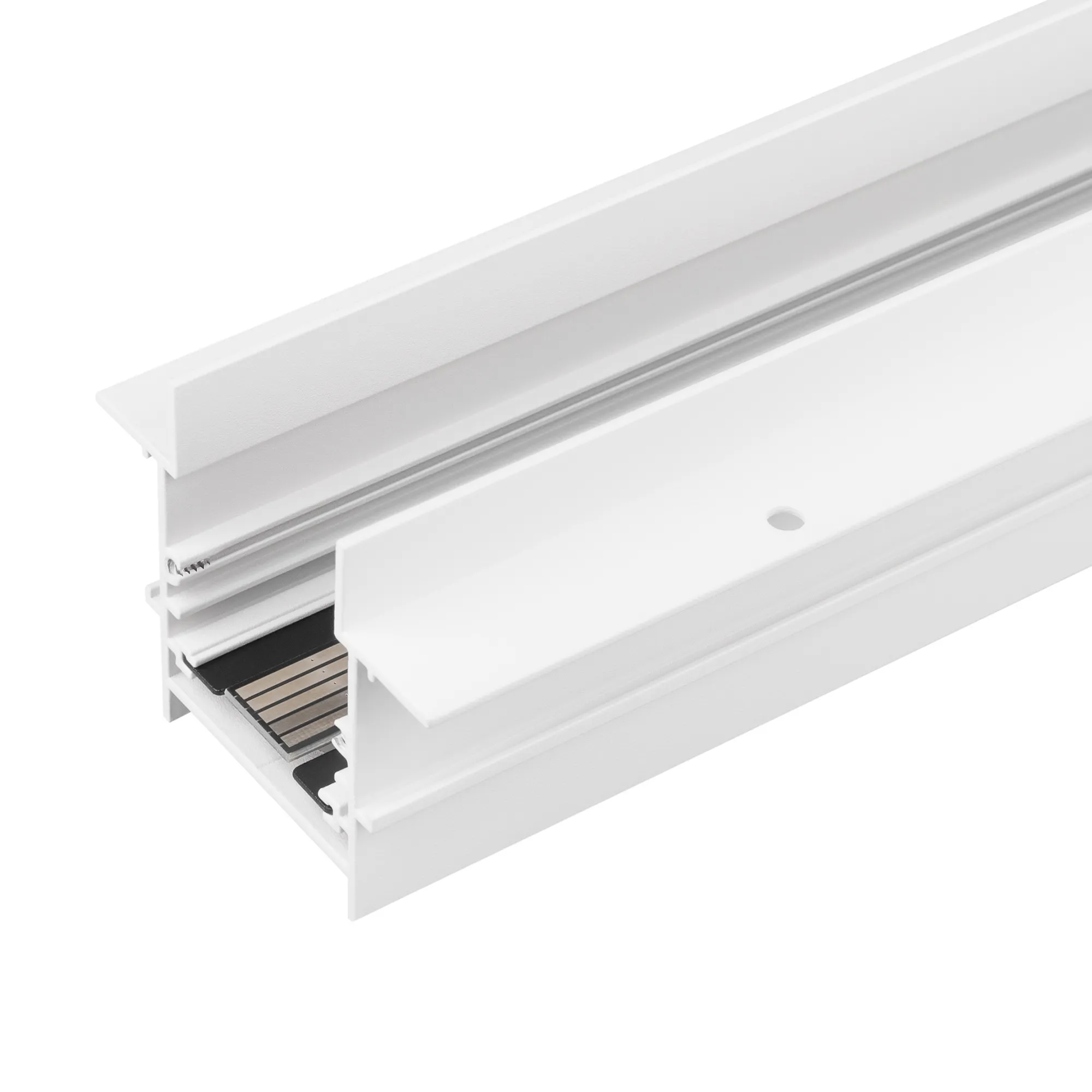 Трек встраиваемый MAG-TRACK-4560-FDW-3000 (WH, 5LN) (Arlight, IP20 Металл, 3 года) - изображение товара