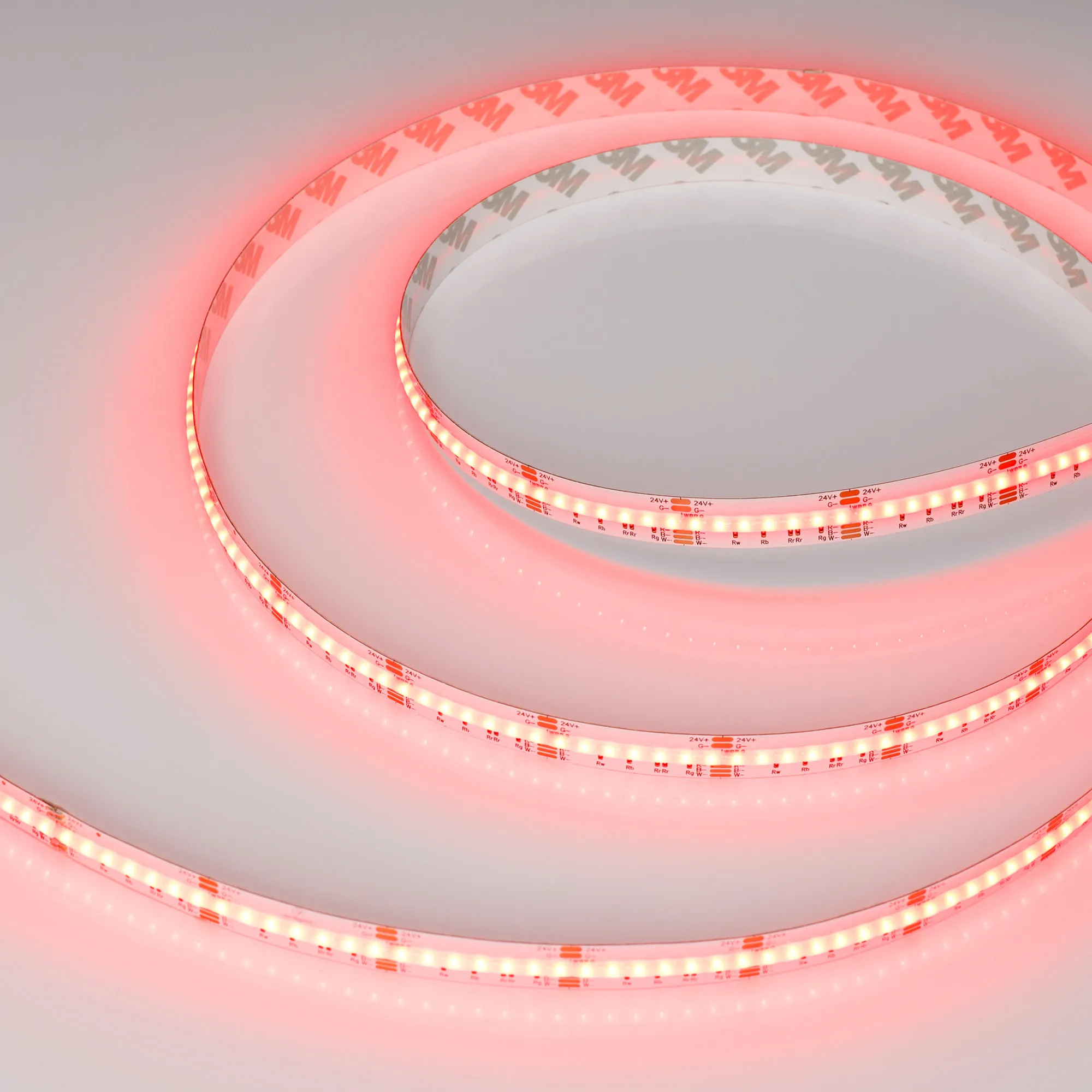 Лента светодиодная CSP-X840-12mm 24V RGBW-Warm (17.2 W/m, IP20, 5m) (Arlight, 5 лет)