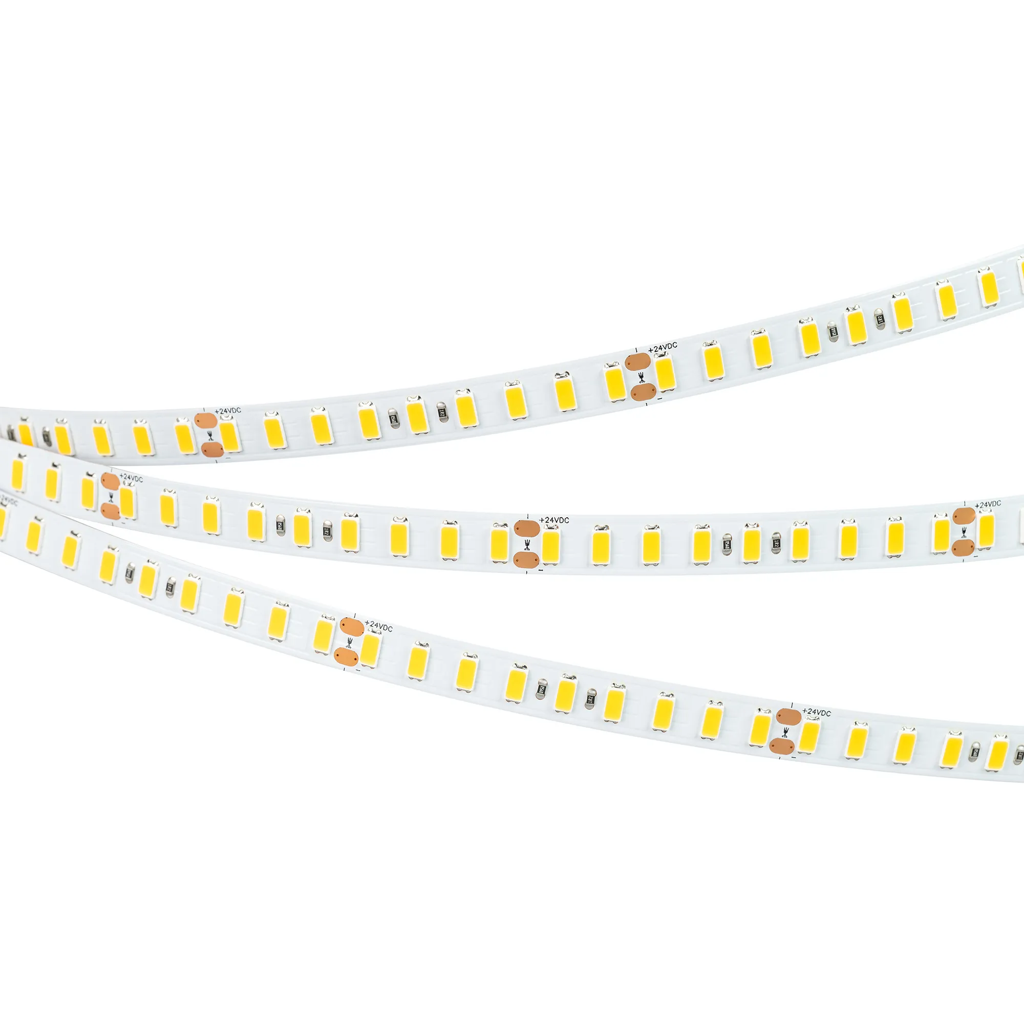 Лента светодиодная ULTRA-C126-10mm 24V Warm2700 (14.4 W/m, IP20, 5630, 5m) (Arlight, высок.эфф.200 лм/Вт) - изображение товара
