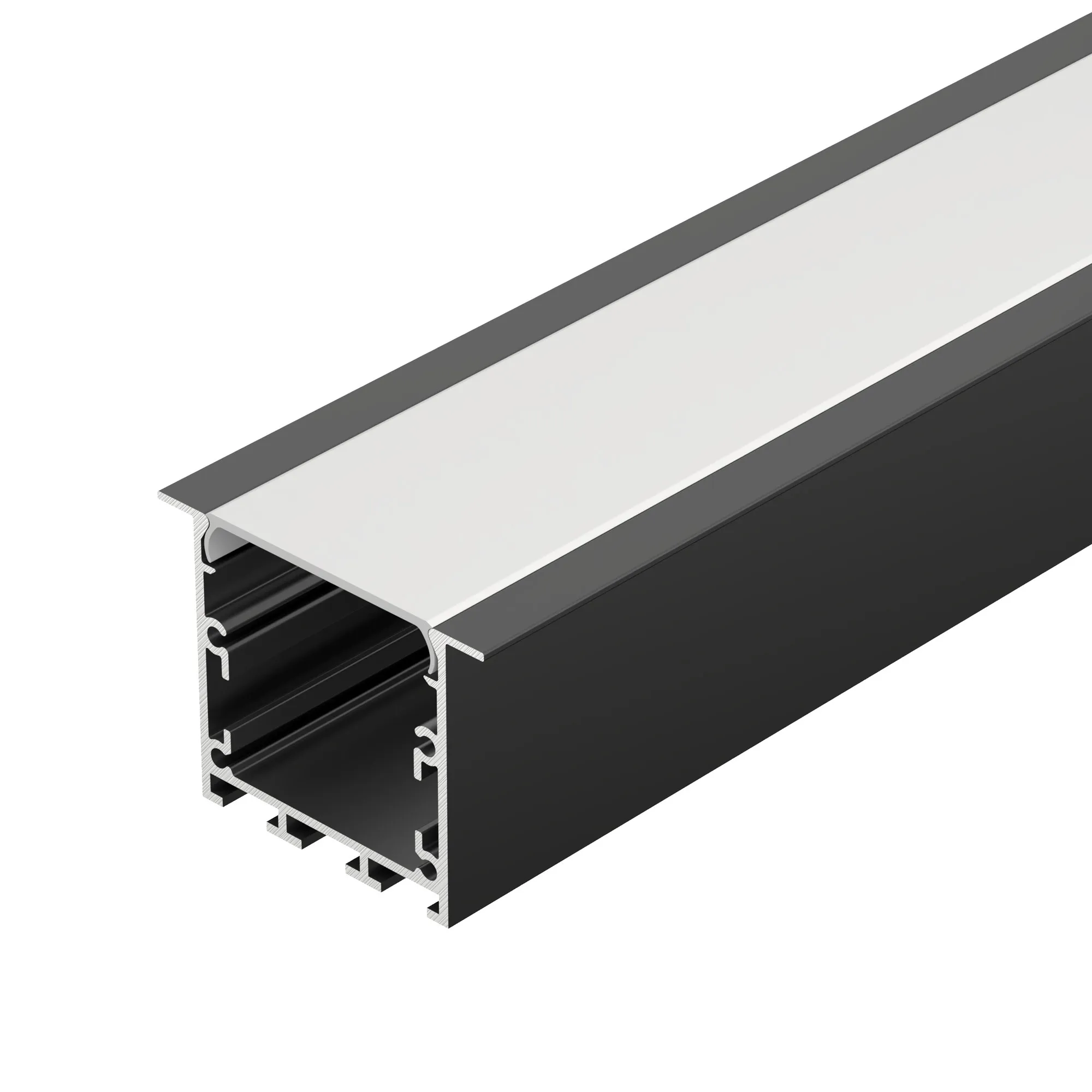 Профиль LINIA49-F-M-3000 BLACK (Arlight, Алюминий)